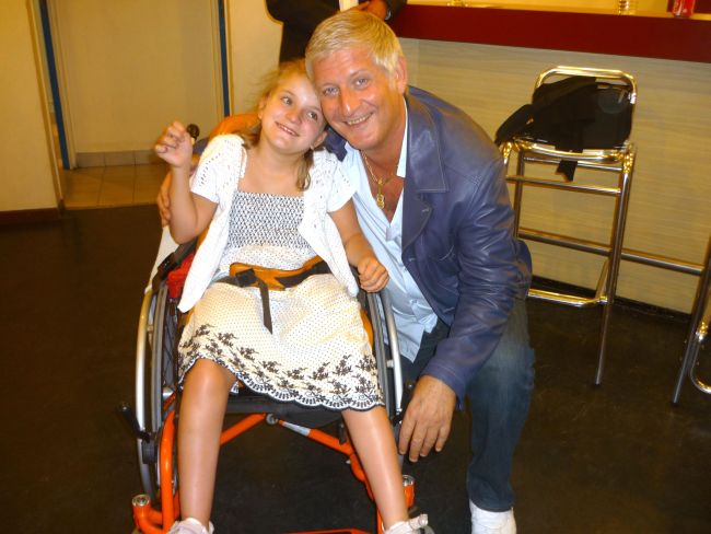 Lauranne avec Patrick