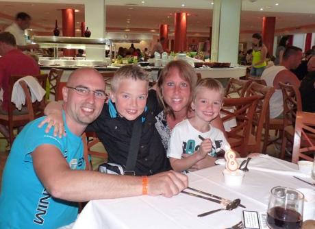 Ugo et sa famille