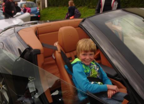 Nicolas en Ferrari