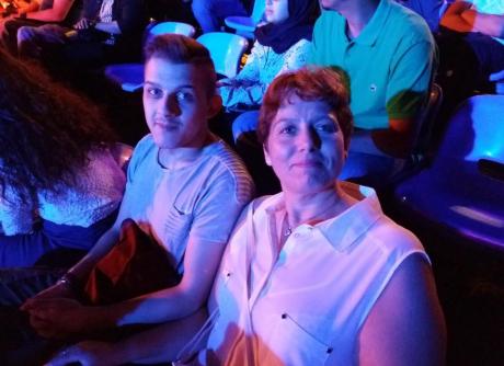 Alexandre et sa maman