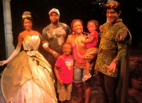 Paul-Henry et sa famille à Disneyworld