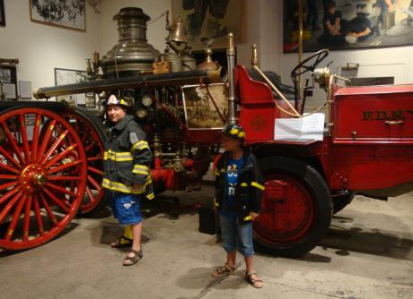Chez les pompiers à New-York