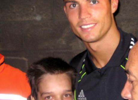 Diogo et son idole