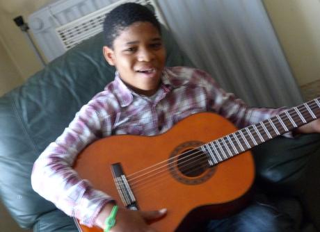 Gelato et sa guitare