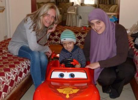 Ayoub et sa voiture Cars