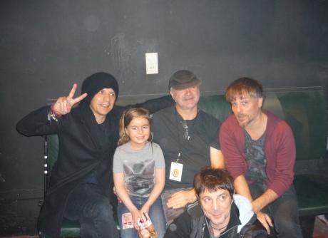 Keljana avec le groupe Indochine