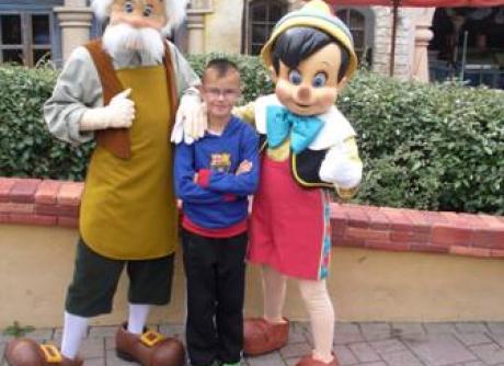 Noah avec Pinnocchio et Gepetto