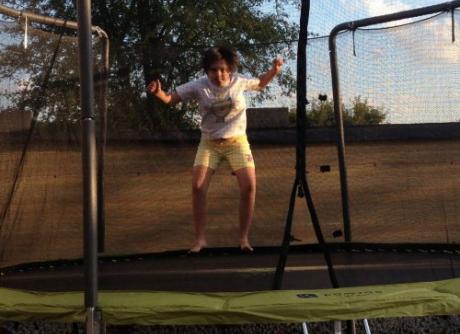 Irma et son trampoline